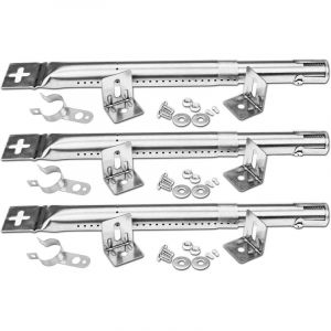 31-45cm Br&ucirc;leur Universel Pi&egrave;ces d&eacute;tach&eacute;es pour Landmann Triton 2, Enders Monroe, Tepro, Campingaz, Taino, Proficook, Barbecook, Br&ucirc;leur Tubulaire