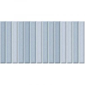 Mosa&iuml;que en gr&egrave;s c&eacute;rame LITTLE BARS - Blue - Mat - bo&icirc;te de m2