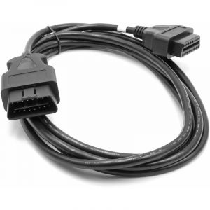OBD2 Rallonge prise 16 broches sur m&acirc;le compatible avec v&eacute;hicules, appareils de diagnostic 300cm - Vhbw