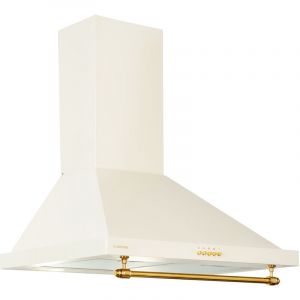 Klarstein Hotte Aspirante Cuisine 9 cm, Hotte Chemin&eacute;e avec Filtres &agrave; Charbon, 61m&sup3;/h, 165W, Hotte de Cuisine en Acier Inoxydable avec Recirculation,