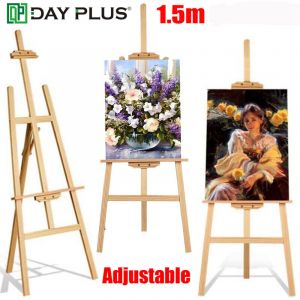 Studio Chevalet Bois Affichage Artisanat Artiste Caf&eacute; Mariage Peinture 1.5m