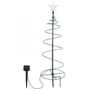 1 pi&egrave;ces Sapin de Noel Artificiel Solaire, Decoration Exterieur, Lumiere Exterieur Jardin, Guirlande Lumineuse, Deco Noel Arbre Lumineux LED ,Hauteur