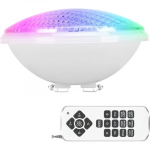 40W Lampe de Piscine PAR56,LED Spot Piscine Etanche IP68 ,LED de Piscine Submersible Lumi&egrave;re 12V DC/AC,Multicolore Lampe de Piscine Submersible avec