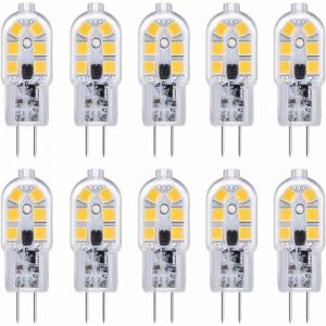 Ampoule LED G4 , Ampoule G4 LED 12V 2W Blanc Froid 6000K, 200LM, &Eacute;quivalent Halog&egrave;ne G4 Bi-pin 10W 20W, LED Lampe G4 12V AC/D
