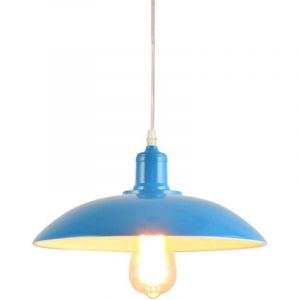 Suspension industrielle vintage Edison, plafonnier classique en m&eacute;tal pour hall d'entr&eacute;e, bar, restaurant, bureau, style r&eacute;tro, sans ampoule, douille