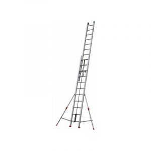 Facal - Echelle coulissante 2 plans aluminium à corde - Longueur d'échelle pliée de 4.13m et 7.11m dépliée. - R41-2