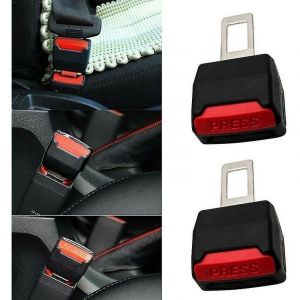 2pcs clip de ceinture de sécurité de voiture extension connecteur voiture sécurité siège serrure boucle ceinture de sécurité clip extender ceinture