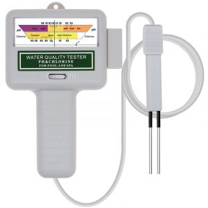 Kit de testeur de Compteur d'eau de Chlore ph, Moniteur numérique Portable d'analyse de la qualité de l'eau, Test pour l'analyseur électronique de la