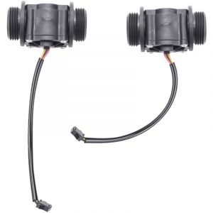 2 Pi&egrave;Ces S&eacute;Ries L'&eacute;Coulement de L'Eau D&eacute;Bit Carburant Du Capteur M&egrave;Tre D'Eau Compteur Indicateur FS400A G1 DN25 1-60L / Min