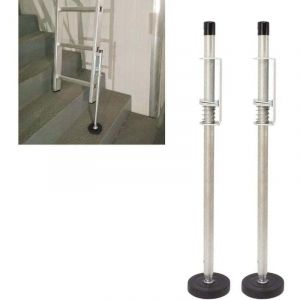 AIPERQ 60 Cm Pieds de Nivellement D'&eacute;chelle, Stabilisateur de Niveleur D'&eacute;chelle D'extension Pieds de Niveleurs D'&eacute;chelle R&eacute;glables Universels Pieds