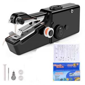 Machine à coudre à la main, mini machine à coudre pour une couture rapide, machine à coudre portable pour la maison, les voyages et le bricolage,