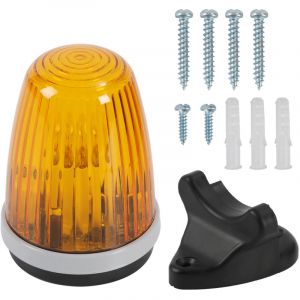 Randaco Motorisation pour portail coulissant Feu Clignotant Automatisme Portail Garage Ouvre porte portail coulissant