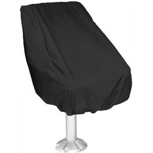 Paquet de 2 Housses de Si&egrave;Ge de Bateau, Housse de Si&egrave;Ge de Chaise de Banc de Capitaine de Ponton &eacute;Tanche Ext&eacute;Rieur, Housses de de