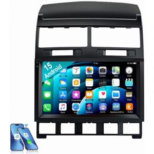 Autoradio 9 pouces pour VW Touareg 7L 2003-2010 Carplay Android 15 GPS RDS 4+64G