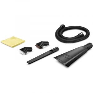 Karcher - Kit de nettoyage pour habitacle avec flexible de rallonge 1,5m et suceurs