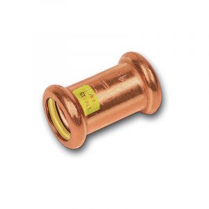 Manchon en cuivre &agrave; sertir f/f Sanha Press Gas s&eacute;rie 10270-F 12