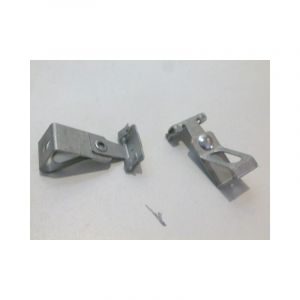 Clip de fixation sur tole epaisseur 1,5 à 4mm pour tige M8 horizontale HFM8/4 KRIEG & ZIVY 559817