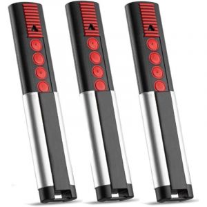 T&eacute;l&eacute;commande porte de garage 868 MHz 4 canaux &ndash; Lot de 3 &eacute;metteurs compatibles Sommer 4020/4025/4026