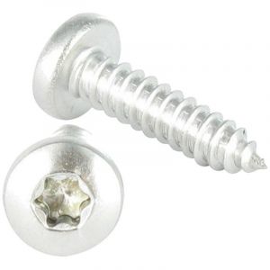 Vis Express - Vis Penture 6X25 Filetage total torx T30 Acier zingu&eacute; noir-30 pi&egrave;ces