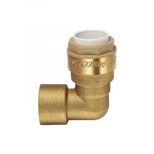 Raccord &agrave; enclipser,Itap-fit coude femelle 18mm x 1/2