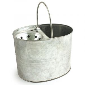 Rs Pro - Seau &agrave; lessiver en Acier Galvanis&eacute; avec poign&eacute;e, 13L ( Prix pour 1 )