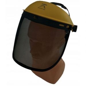 MASQUE DE PROTECTION SCIE CASQUE D&Eacute;BROUSSAILLEUSE tonte coupe PROTECTION
