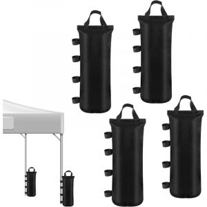 Poids pour Tonnelle, 600D Oxford pour Lestage Tonnelle, Sandbag pour Remplir Les Tent&eacute;S et Les Pavillons et Parapluie Pliant Bar de Jardin, 4 Pieces,