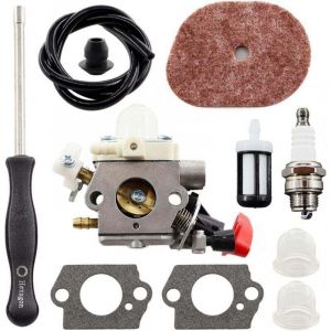 YMYNY Carburateur pour Stihl FS40 FS40C FS50 FS50C FS50R FS56 FS56C FS56R FS56RC FC56 FC56R FS70 FS70C FS70R FS70RC FC70 HT56 HT56C HL56K KM56C