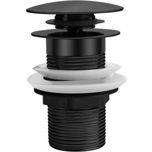 Bonde D'&eacute;vier Universelle, Bonde De Vidange Pour &Eacute;viers Et Meubles Sous-vasque, Bonde De Lavabo &Agrave; Clapet En Acier Inoxydable, Bonde Sans Trop-plein,