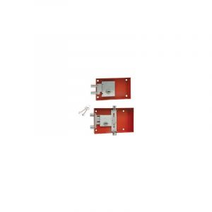 Stark - Serrure avec clé à double panneton pour coffre-fort - x mod.800A,801A,801PA - 2 broches. lat. 135x105x33