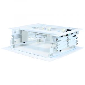 Support motorisé pour vidéoprojecteur, Hauteur 64cm max, Wi-Fi - Blanc