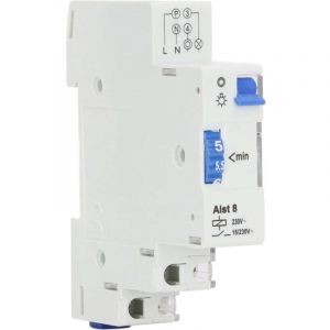 Minuterie Mécanique 1-7 Minutes, Interrupteur de Contrôle de Temps, Programmateur 230V AC pour Chauffage/Éclairage