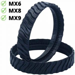 2 chenilles adaptables pour Zodiac MX6 MX8 MX9, pneus de Robot Nettoyeur Piscine Baracuda R0526100