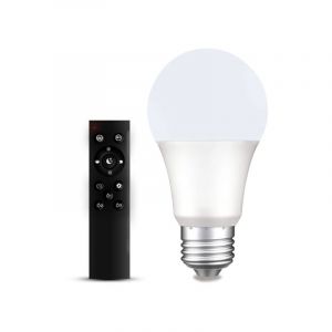 Ampoule led intelligente avec télécommande et variateur de couleur à l'infini