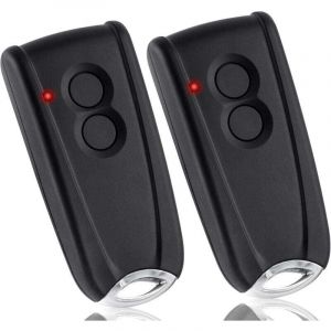 Émetteur Porte de Garage pour ECOSTAR RSC2 433,92MHz Compatible avec Ecostar RSC2-433, RSE2-433, RSZ1-433 Télécommande Portail, 2 Pack