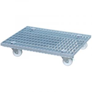 Bauer - Chariot &agrave; caillebotis S&uuml;dlohn grw-ii, galvanis&eacute; &agrave; chaud