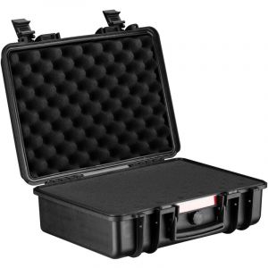 Wiltec Mallette universelle 45 x 35 x 16 cm, Valise de transport &eacute;tanche avec Mousse pr&eacute;d&eacute;coup&eacute;e