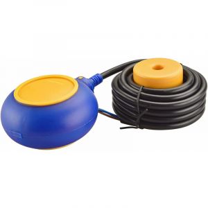 Interrupteur à flotteur rond, cable 4M, contrle du niveau d'eau pour réservoir d'eau, pompe de puisard