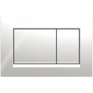 Plaque de déclenchement Geberit Sigma20 (ex Sigma30) square pour rinçagedouble touche: chromé brillant, chromé mat (115.883.KH.1)