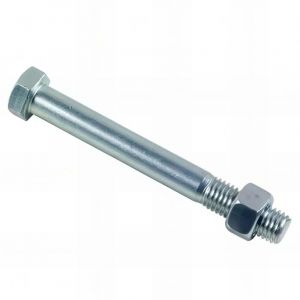 Fixtout - 200 boulons charpente tête hexagonale F/Partiel 8 x 45 mm - ZIngué - BH680804502B
