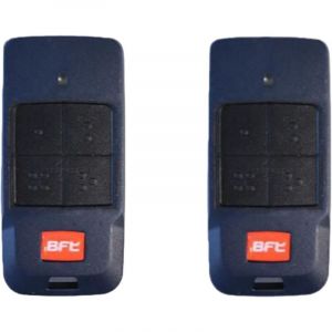 Lot de 2 T&eacute;l&eacute;commande BFT MITTO COOL C4 BLEU