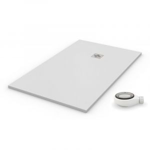 Receveur de douche 120x110 extra plat blanc Ral 9003