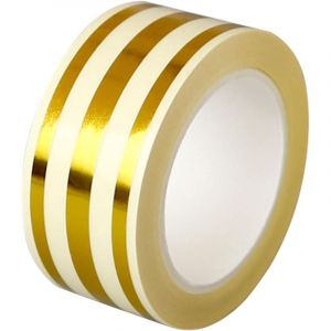 Autocollants pour carrelage, autocollants pour joints, ruban d'&eacute;tanch&eacute;it&eacute; mural, 2,5 x 500 cm, dor&eacute;