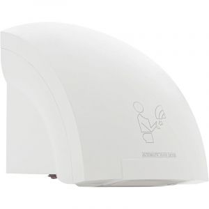 S&egrave;che-mains &eacute;lectrique, 1200 W IPX4, s&egrave;che-mains &eacute;lectrique automatique pour montage mural, 40-65 ℃, s&egrave;che-mains compact &agrave; air chaud pour salle de