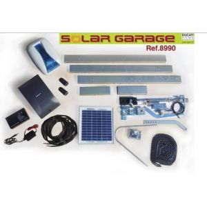 KIT Motorisation SOLAIRE pour porte de garage basculante ou sectionelle DUCATI 8990 Solar
