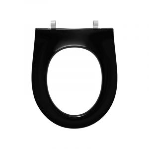 Pressalit Objecta pro polygiene abattant WC sans couvercle noir