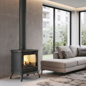 Po&ecirc;le &agrave; bois en fonte 4.6 kW Premium Hestia S17 ECO KAWMET