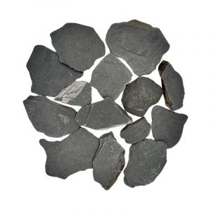 Big Bag Express - pack 800kg Paillage Minéral Paillettes Ardoise Noire ø 30/80 mm (32 Sacs x 25kg) - Livraison standard