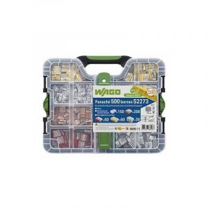 Wago - valisette 500 bornes de connexions automatiques S2273 - WAG038003