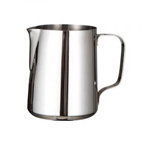 Pichet &agrave; mousse de lait, pichet &agrave; lait en acier inoxydable 304, pichet &agrave; vapeur de 350 ml, pichet &agrave; vapeur pour caf&eacute;, cappuccino, barista, carafe &agrave;